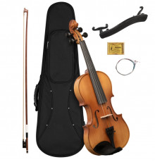 Cascha HH-2050 Скрипка 4/4, с футляром, смычком, запасными струнами, мостиком и канифолью